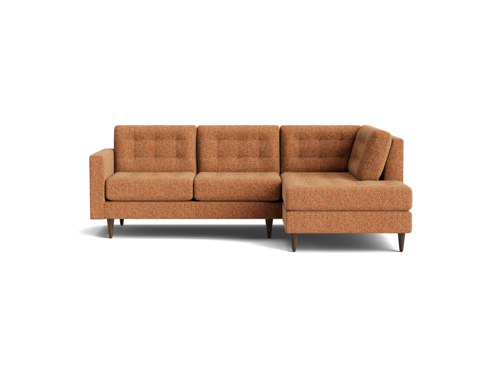 Eliot Apartment Sectional with Bumper